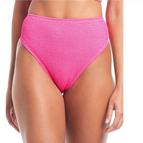 Bar III Women's High Leg High Rise Bikini Bottoms - Size: Medium - NWT - Picture 1 of 10
